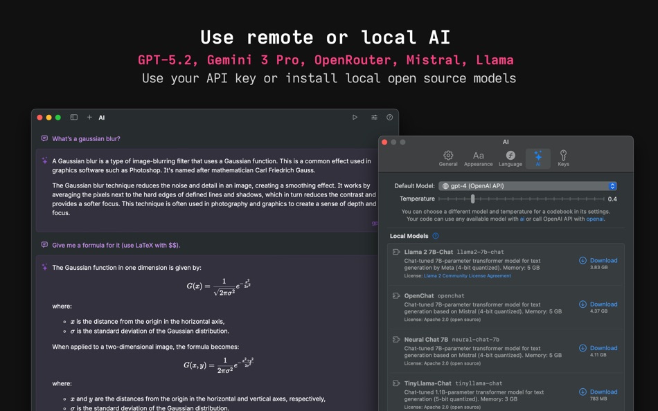 #2. Calcish: Run JavaScript + AI (macOS) Bởi: Koding Robots doo