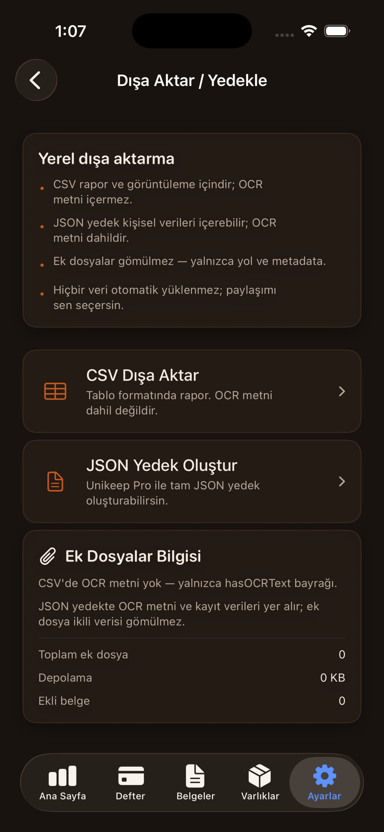 Unikeep screenshot 7