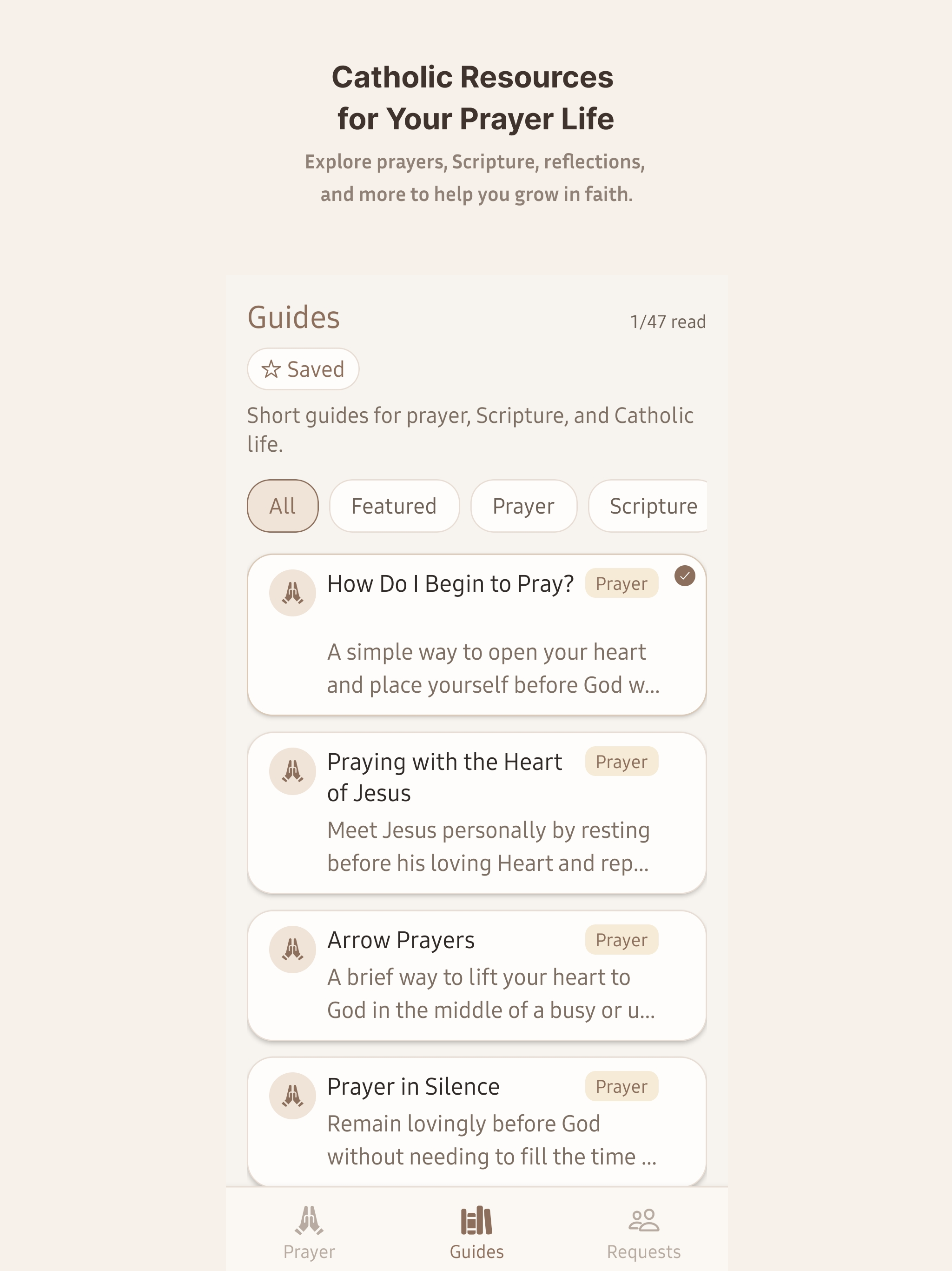Daily Prayer - Catholic screenshot 10