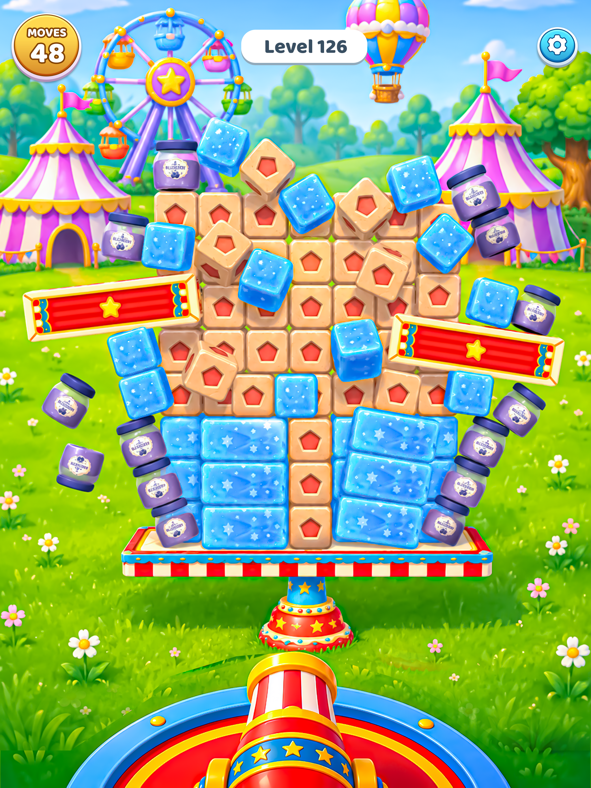 Splash Tower Crush Puzzle screenshot 10