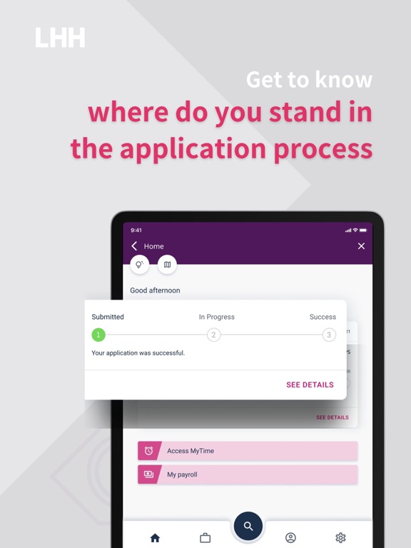 LHH iPad screenshot 3 - Business app