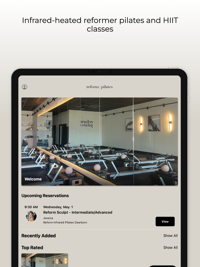 Reform Infrared Pilates.
