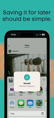 Repperoo - Save Workouts screenshot
