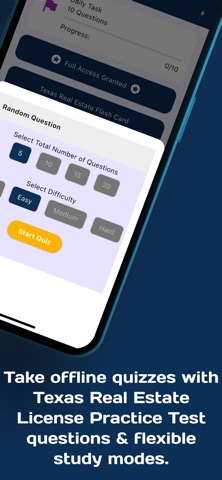 Texas Real Estate Test Prep screenshot