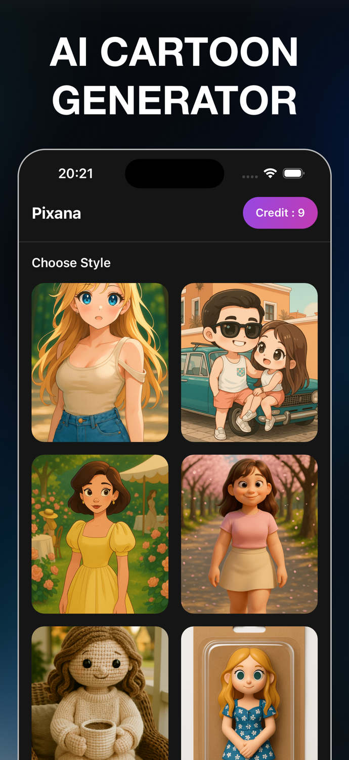 Ai Cartoonify Picture - Pixana