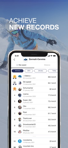 Skill: Ski, MTB, Hike Tracker screenshot
