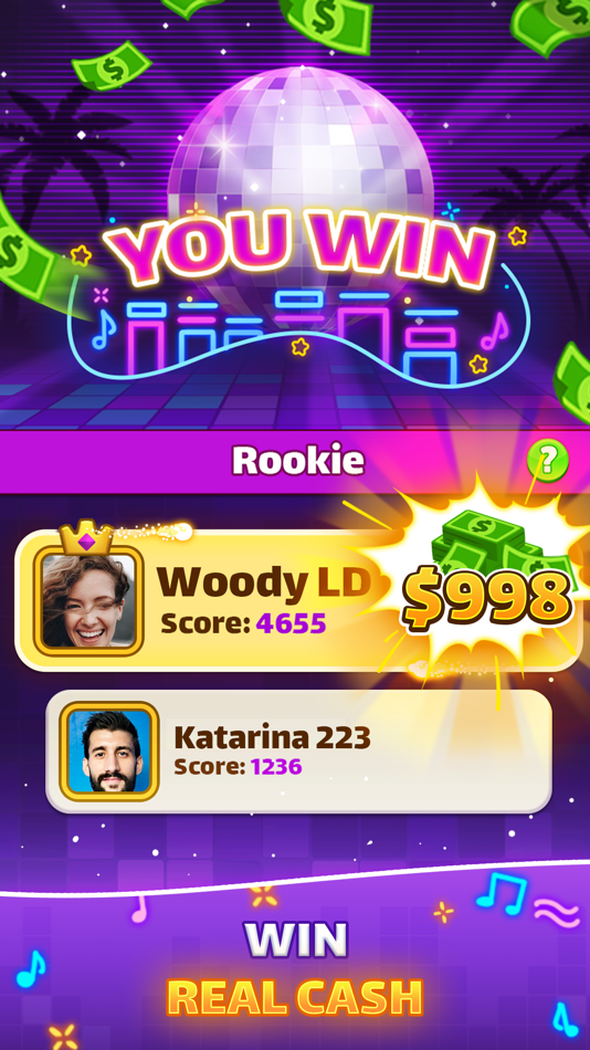 #6. Block Puzzle Cash Challenge (iOS) By: C3 GAMES INC.