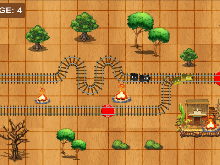 Real Railroard Maze Puzzler