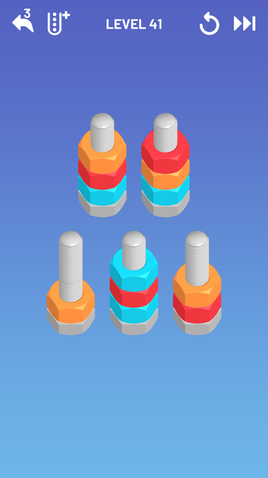 #7. Nut Sort: Color Sort Puzzle (iOS) 来自: Fire Block 8