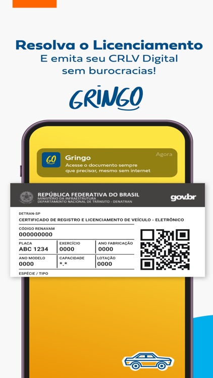 Gringo: IPVA e Licenciamento