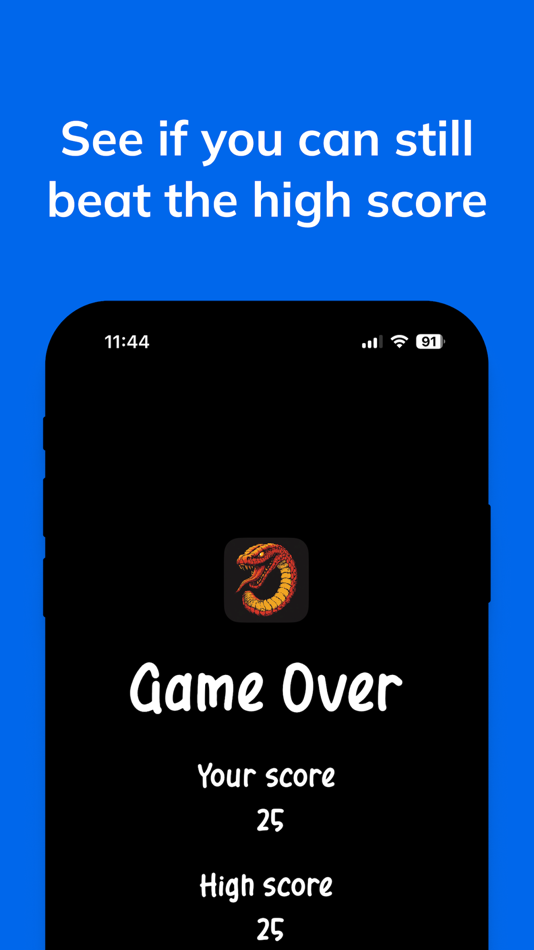 #3. Classic Snake: Modern Edition (iOS) 由: BLVCK LLC