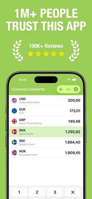 Currency Converter • Valuta+ screenshot 2