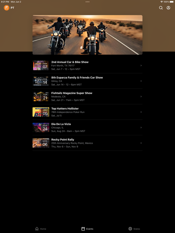 Pulled Throttle iPad screenshot 2 - Lifestyle app