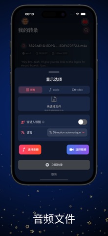 转录 | 语音转文字 screenshot