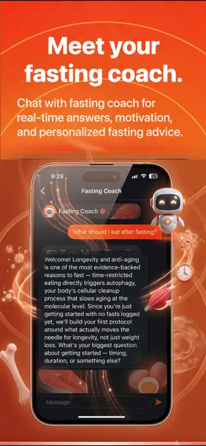 Fastiya : Fasting Timer+Macro screenshot 2