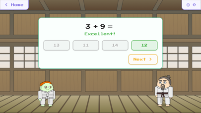 Karate Math Dojo Screenshot
