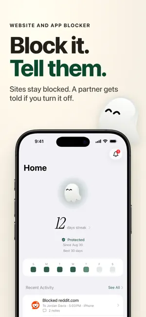 Blockd: Website & App Blocker screenshot 1