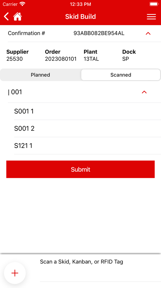 #3. Shipping Confirmation System (iOS) 由: Toyota Motor Sales, U.S.A., Inc.