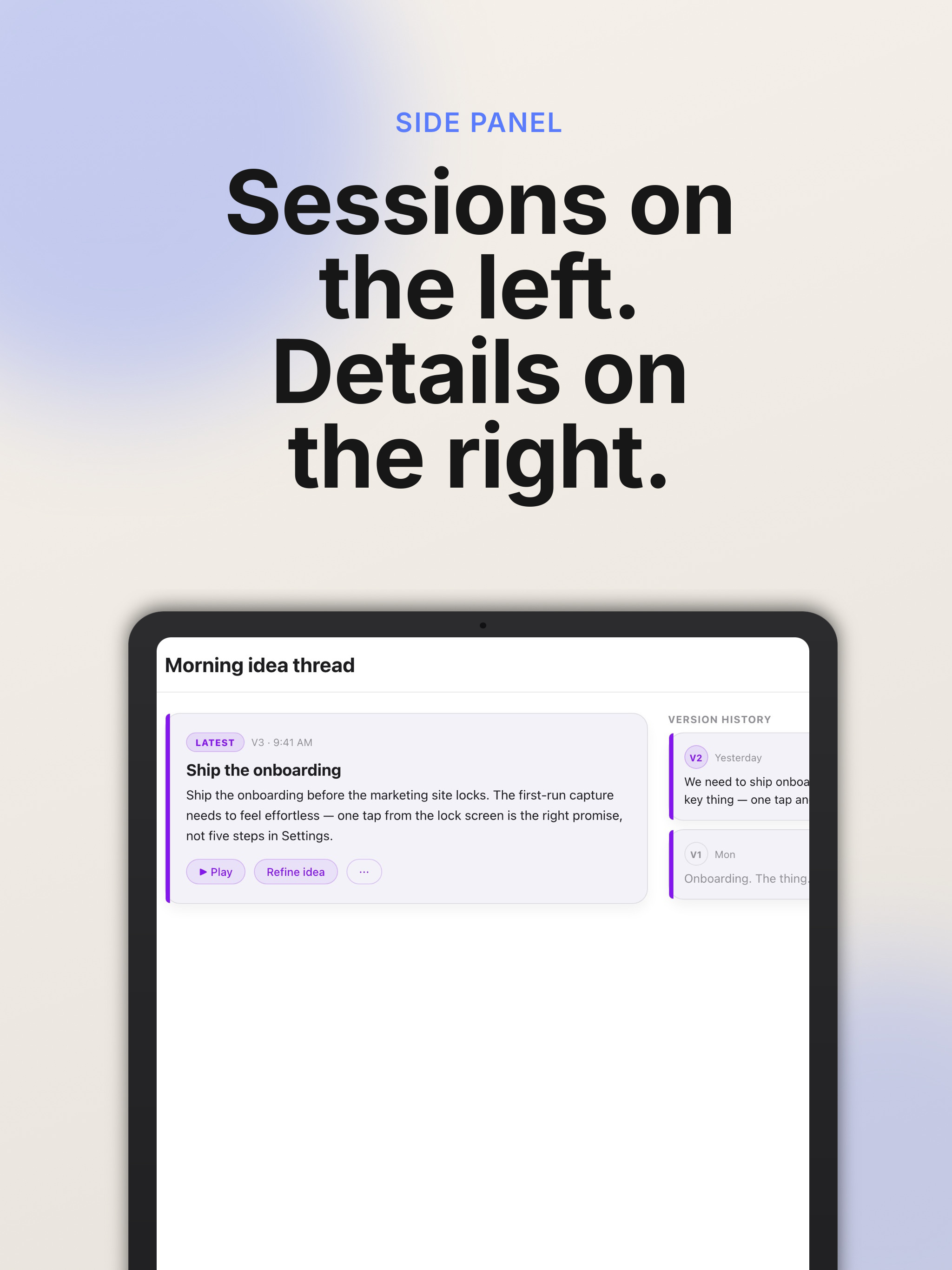 VoiceRefine - AI Voice Notes