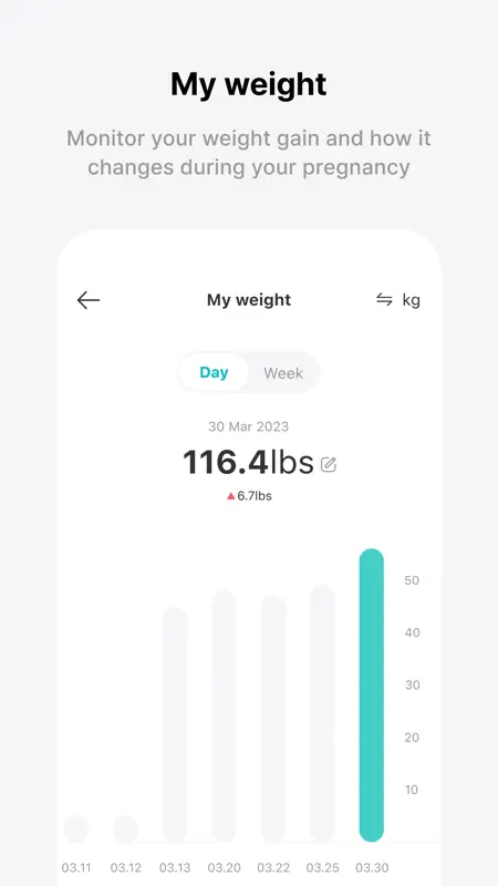 Bomee: Ultimate Pregnancy App screenshot 7 of 8