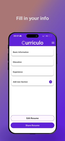AI Resume Builder: Curriculo screenshot