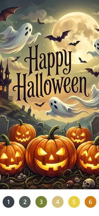 Spooky Halloween Color screenshot 5