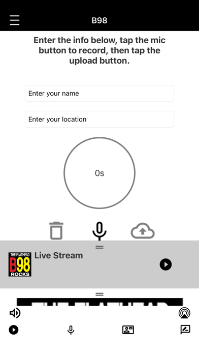 B98 Kalispell iPhone screenshot 4 - Entertainment app