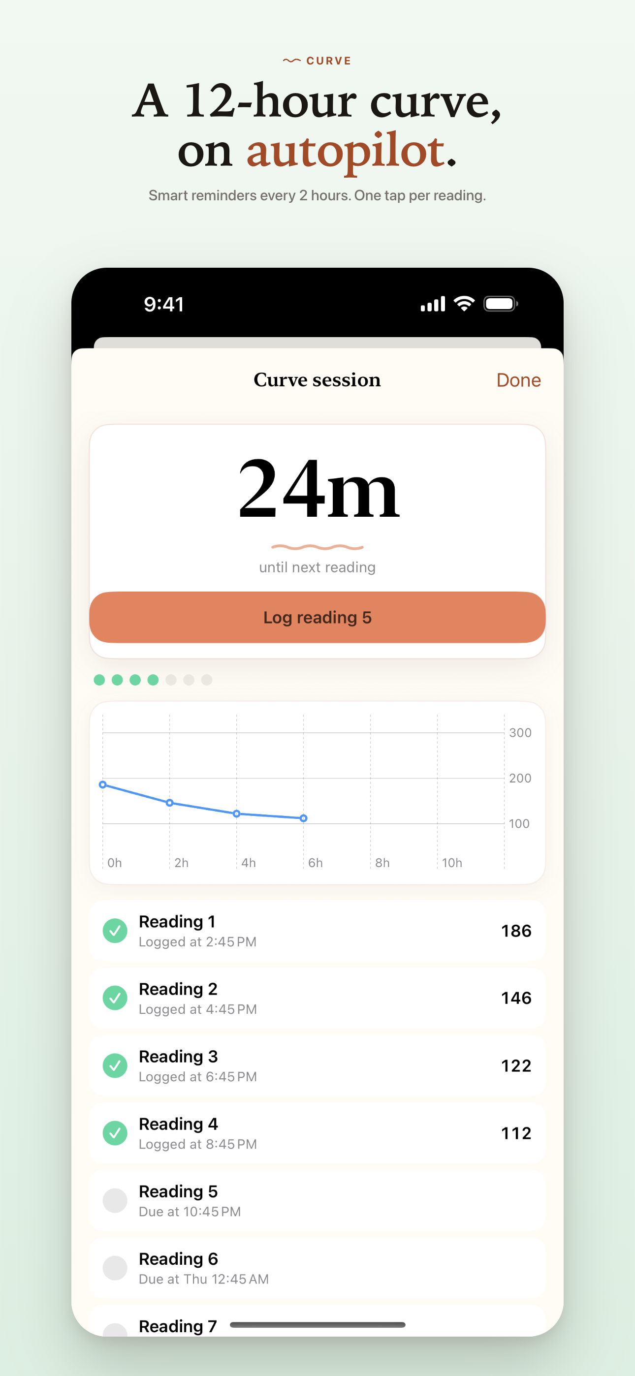 Curve: Pet Diabetes Tracker screenshot 2