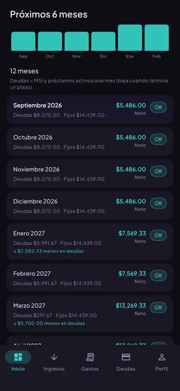 Vesta: AI Finance Copilot screenshot 2 of 5