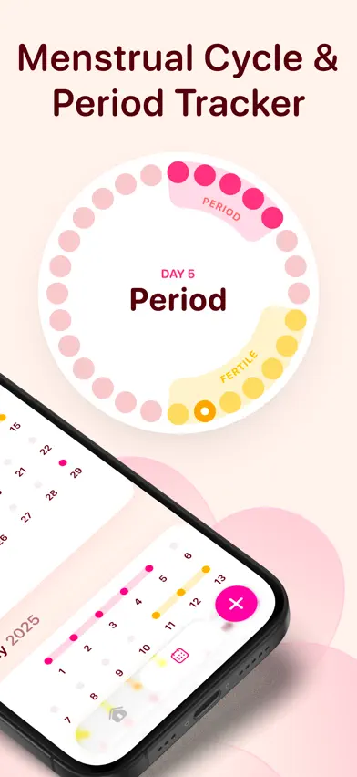 Ovi Cycle & Period Tracker screenshot 2