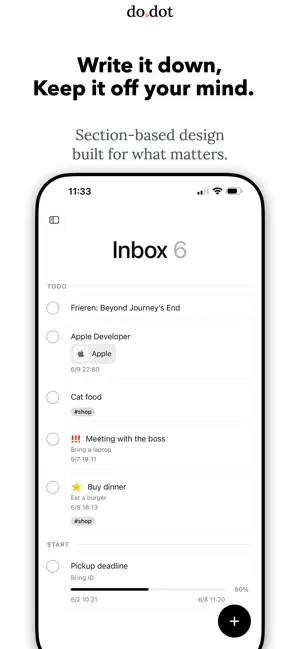 dodot: To-Do screenshot 1