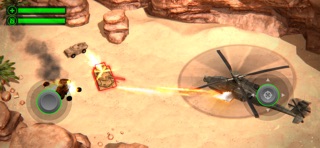 Desert Heli Strike 3D: Gunship iPhone screenshot