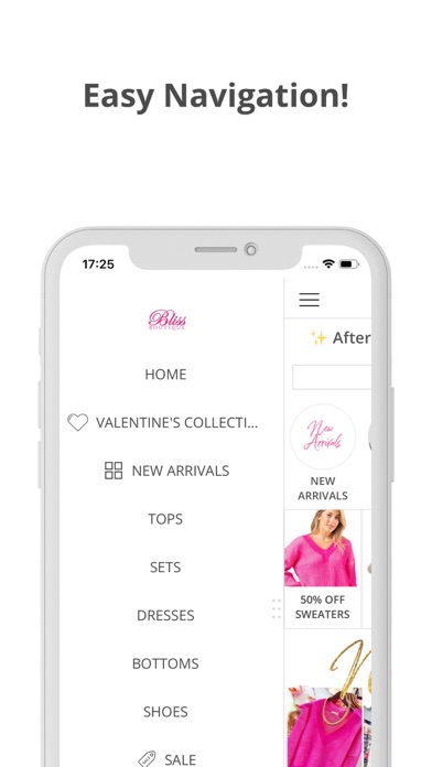 Bliss Boutique Screenshot