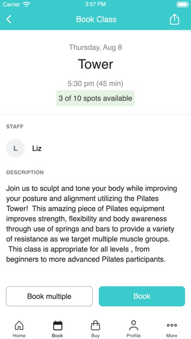 Pilates Queen Screenshot 3 - AppWisp.com Pilates Queen Screenshot 3 - AppWisp.com