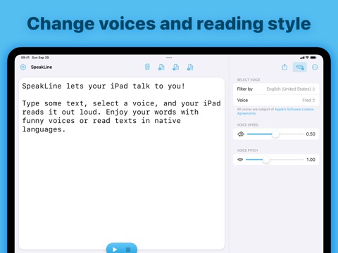 SpeakLine – Text to Speechのおすすめ画像2