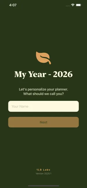 My Year - 2026 screenshot 1
