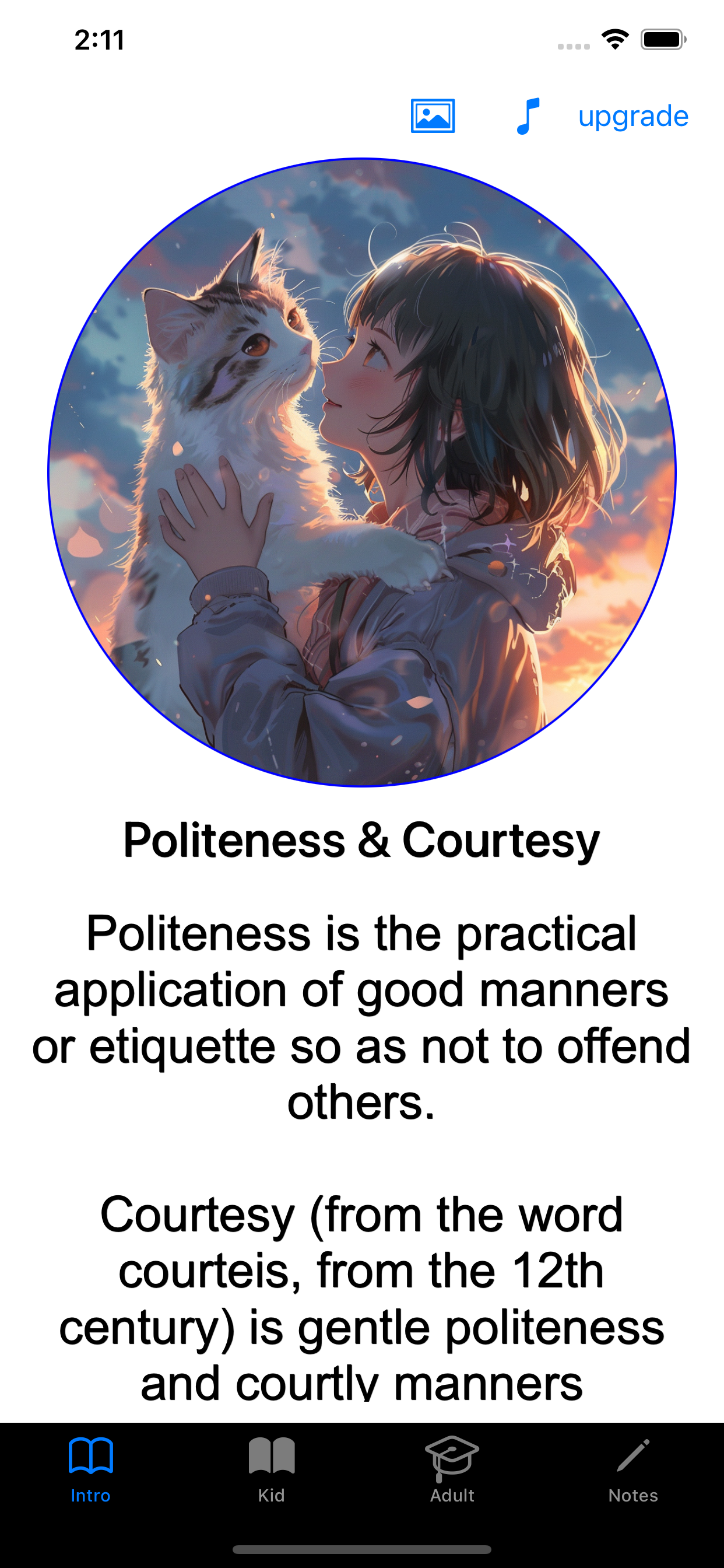 Polite Behaviors and skills