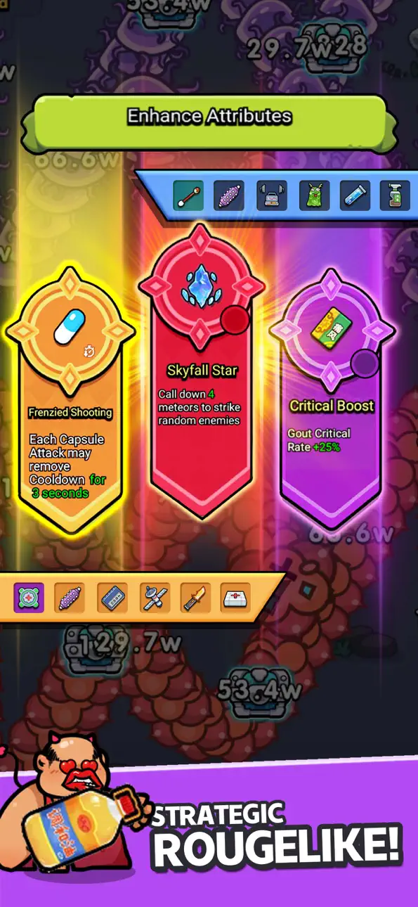 Cell Survivor - Shoot Defense iOS Mod IPA screenshot 6 - iOS game interface