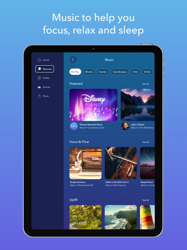 Calm: Sleep & Meditation Screenshot