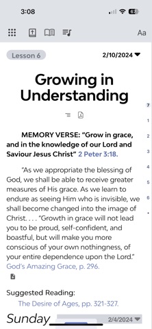 Sabbath Bible Lessons Screenshot 1 of 10