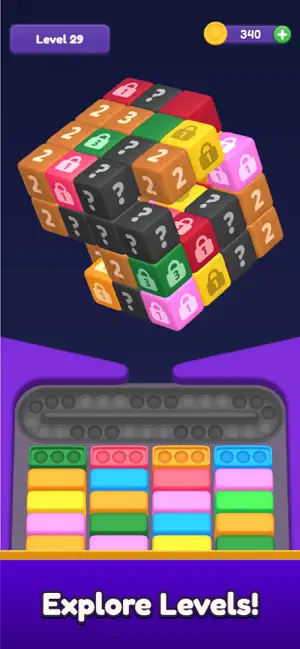 Cube Marble 3D screenshot 3