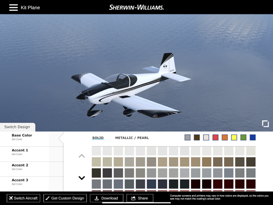 SW Aircraft Color Visualizer