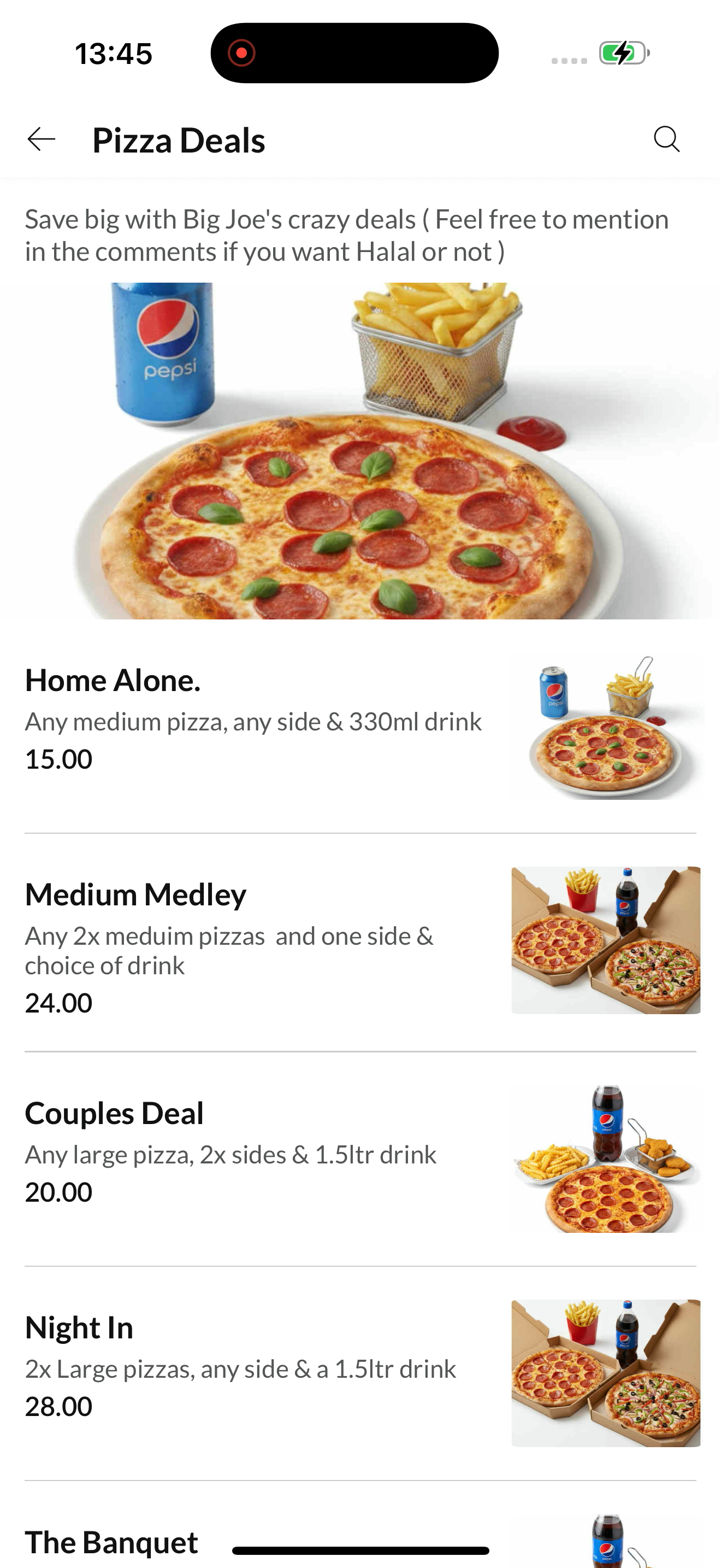 Big Joe's Pizza