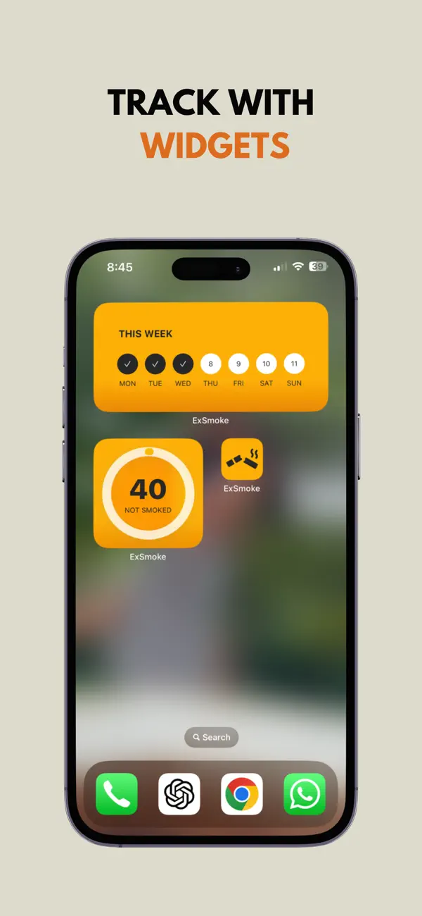 #2. ExSmoke: Quit Smoking Tracker (iOS) By: Viren Baid