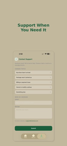 Holen iPhone screenshot