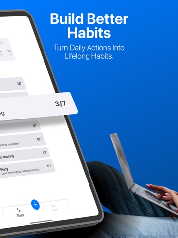 DFLOW - Habit Tracker iPad screenshot