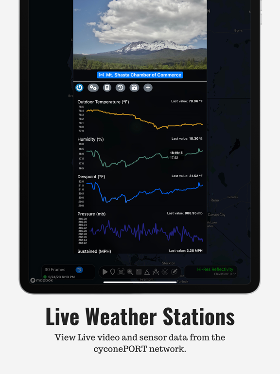 Screenshot #5 pour RadarOmega: Doppler Radar App