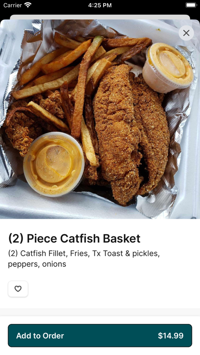 BT's Cheesesteaks iPhone screenshot 4 - Food & Drink app