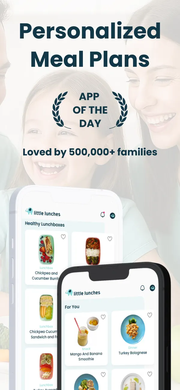 Screenshot #1 pour Little Lunches: Kids Meals