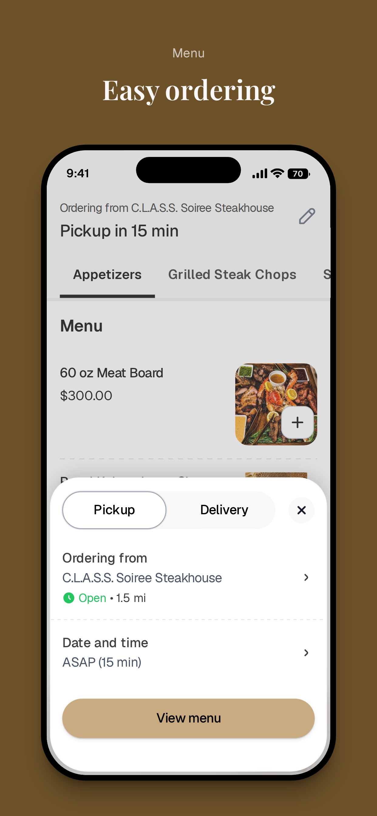 Screenshot 3 of Class Soiree Steakhouse